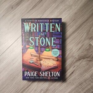 Written in Stone: A Scottish Bookshop Mystery BY Paige Shelton PaperBack